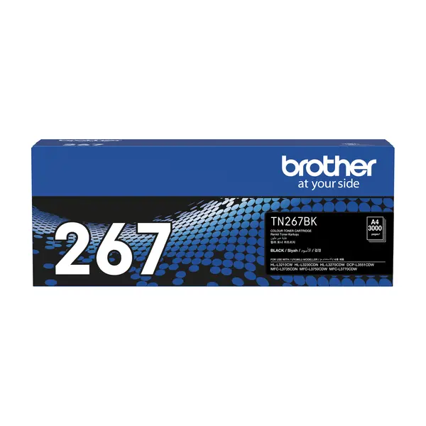 Brother兄弟牌 TN-267 BK 黑色碳粉匣