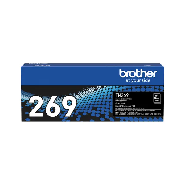 Brother兄弟牌 TN269BK 黑色碳粉匣