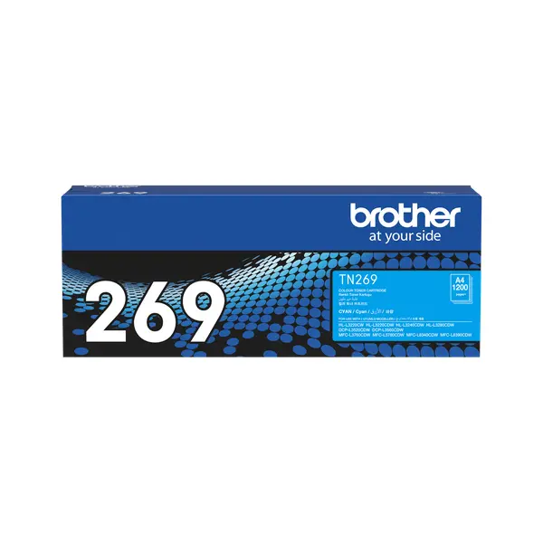 Brother兄弟牌 TN269C 藍色碳粉匣