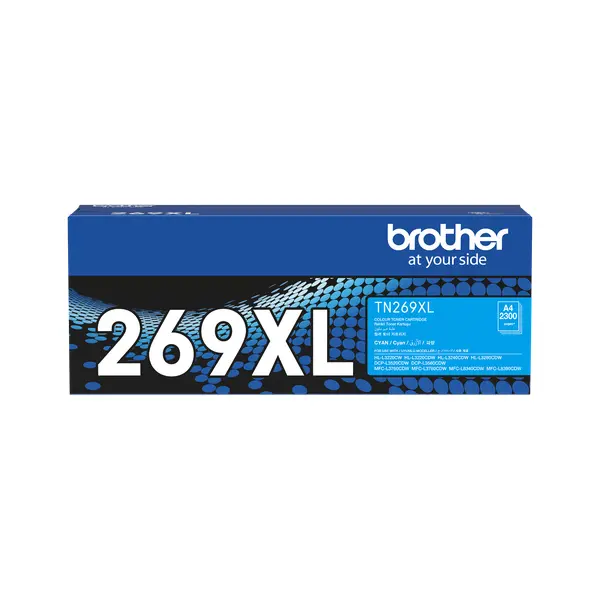 Brother兄弟牌 TN269XLC 藍色碳粉匣