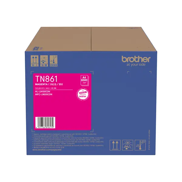 Brother兄弟牌 TN861 M 洋紅色碳粉匣
