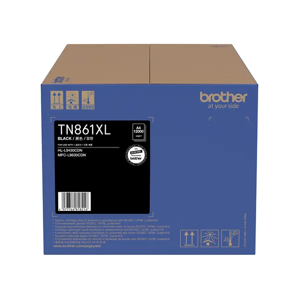 Brother兄弟牌 TN861 XLBK 高容量黑色碳粉匣