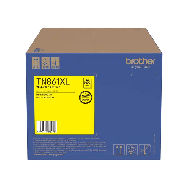 Brother兄弟牌 TN861 XLY 高容量黃色碳粉匣
